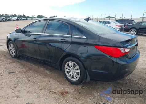 2011 Hyundai Sonata Gls from USA, damaged, VIN 5NPEB4AC4BH122883